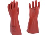 Ks Tools Guanto Di Protezione Per Elettricisti Con Protezione Meccanica E Termica Taglia 10 Classe 00 Rosso - 117.0084