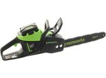 Greenworks GD60CS40 60 V Accu Motosega 40 Cm - Senza Batteria E Caricabatterie