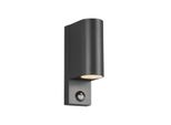 Trio-Leuchten Applique Roya Bh 7X22 Cm Grigio Lampada A Parete
