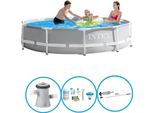 Intex Pool Prism Frame - Set Per Piscina - 305X76 Cm
