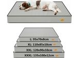 Wisfor Letto Per Cani Tappetino Ortopedico Per Cani Letto Per Cani Divano Per Gatti Letto Per Articolazioni Lavabile Impermeabile, Xxl: 120 X 90 X 10 Cm