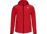 Nordberg Eldgrim - Giacca Estiva Outdoor Softshell Da Uomo - Rosso - Taglia Xxl