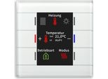 Mdt Glastaster Ii Smart Mit Farbdisplay Weiß