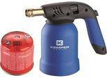Kemper - Accendino Per Barbecue Con Bruciatore A Gas Portatile E Accensione Piezoelettrica Con Bombola Di Gas Inclusa