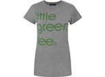 Junk Food - Maglietta "Little Green Tee"" Da Donna NS5760 (S) (Grigio Screziato)"
