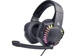 Gembird Gembird GHS-06 Cuffie/Cuffie Cablate Head-Band Gaming Usb Type-A Nero