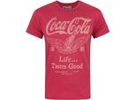 Junk Food - Maglietta Da Uomo NS5511 (Xs) (Rosso)