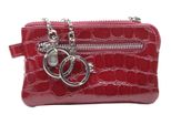 Esquire Caso Chiave Nizza Key Case Red Rosso Scuro