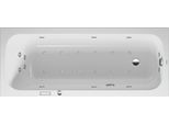 Baignoire BalnéO Duravit Quatego, Version à Encastrer, Simple Dos, BâTi-Support, Garniture De Vidage Et De Trop-Plein, SystèMe Combi E, 1700X700Mm, 760611000CE1000, 760611000CE1000