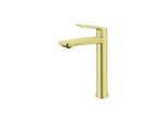 Miscelatore Lavabo Con Bocca Alta Senza Piletta (Tappo) Oro