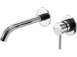 Steinberg Serie 100 Set Di Montaggio Prefessionale Wt-Wall-Ehm, Proiezione 195 Mm, Cromo