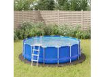 Panno Per Piscine Grigio Chiaro Ø396 Cm Geotessile In Poliestere