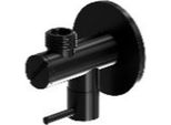Steinberg Eckventil M.3/8" Anschluss FüR Flexschlauch, Matt Black"