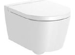 Roca Inspira - Wc Sospeso, Senza Bordo, Bianco A346528000