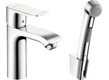 Miscelatore Per Lavabo Con Doccia Bidet Hansgrohe Metris Cromo Hg 31285000