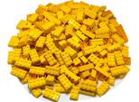 Mattoncini Lego® 2X4 Giallo 1 Chilo - 3001 Nuovo! Quantità 458 Mattoncini - Ogni Mix Assemblato Singolarmente
