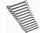 Chiavi Combinate Sata 12 Pezzi Con Cricchetto Con Interruttore