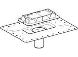 Geberit Flanschaufsatz Zu Cleanline Inkl. Bauschutz 243553