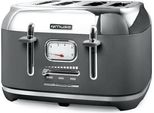Tostapane 4 Slot 1800 W Grigio/Acciaio Inox Muse Ms131Dg