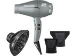 Parlux Digitalyon + Magic Sense - Asciugacapelli Grigio Glitter Con Diffusore