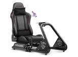 Gtplayer Cockpit Simulatore, Cockpit Da Corsa Sim, Supporto Volante Simulatore Di Corse Sedia Da Gioco Supporto Volante Da Corsa Con Altoparlante