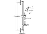 Grohe 261632433 Set Di Barre Doccia Tempesta 110