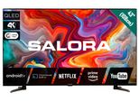 Salora Qledtv Serie 43QLEDTV, 109,2 Cm (43"), 3840 X 2160 Pixel, Qled, Smart-Tv, Wlan, Nero"