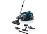 Bosch BGC41XFMLY, 750 W, Aspirapolvere A Cilindro, A Secco, Senza Sacco, 2,4 L, Filtro Igienico