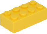 50 Pezzi Lego, Parte C. 3001 In Giallo (Giallo)