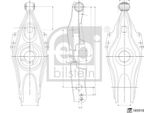 Braccio Di Controllo Posteriore Db Cls (C219) E-Class (W211) 02- Sinistra/Destra Inferiore Sotto La Molla