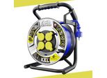 Cavo Di Prolunga Heavy Line; 4X2P+Z; IP44; 16A; H07BQ-F; 3X2,5; 40M; Blu