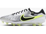 Nike Tiempo Legend 10 Elite Ag Pro Metallic Silver Volt Yellow Scarpe - 41