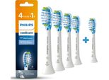 Philips Sonicare Premium Plaque Defence HX9045/17, 4+1 Pezzi
