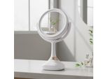 Specchio Cosmetico Con Ingrandimento 1X E 5X Illuminazione A Led Altoparlante Bluetooth