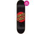 SK8 Board Santa Cruz Squadra Classic Dot - Schwarz - 8.25