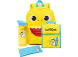 Baby Shark - Set Di Zaini "Surf's Up!"" NS6852 (Taglia Unica) (Giallo/Blu/Bianco)"