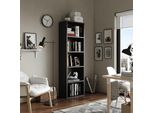 Vicco Libreria Bob, 40 X 132 Cm Con 5 Scomparti, Nero