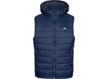 Trespass Gilet Trapuntato Da Uomo Franklyn TP4364 (L) (Blu Navy/Nero Carbone)