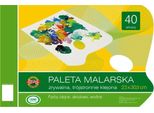 Tavolozza Per Pittura 23X30 Frangibile 40 Fogli