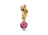 Ciondolo Pandora Eternity Circle Rosa Ottobre Placcato Oro 763462C10