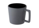 Bullet - Tazza Da Caffè "Cali"", Ceramica, 370Ml PF3789 (Taglia Unica) (Grigio/Nero)"