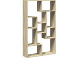 Vidaxl Libreria Sonoma In Rovere 72X20X120,5 Cm Materiale Ligneo