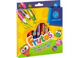 Pennarelli Rotondi Profumati Frutos Con Timbri 10 Colori Astra