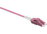 Helos 373354 Cavo Patch In Fibra Ottica Uniboot Lc/Lc Duplex OM4 0,50M Eric Violet