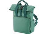 Bagbase - Zaino, Roll Top, Materiale Riciclato RW8486 (Taglia Unica) (Verde Salvia)
