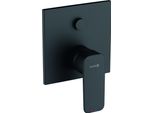Kludi Pure & Style Miscelatore Da Incasso Per Vasca/Doccia W. Miscelatore Funzionale Per 88022, Nero Opaco