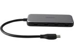 Deltaco USBC-HUB204 Hub Di Interfaccia Usb Type-C 5000 Mbit/S Grigio (USBC-HUB204)