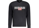 Felpa A Maniche Lunghe Regular Fleece Round Neck Logo Napapijri : Taglia - 2XL Taglia: 2XL