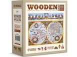 Puzzle In Legno Wooden City Mappa Antica Nova Terrarum 1010 Pezzi