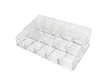 Espositore Per Smalti A 15 Scomparti Portarossetti Scatola Portaoggetti Per Cosmetici Organizer Strumenti Per Il Trucco